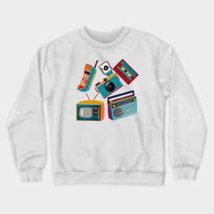 Vintage objects Crewneck Sweatshirt